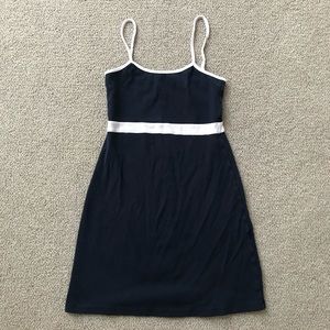 Brandy Melville blue and white dress